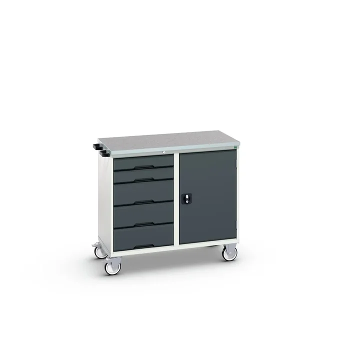 Chariot Bott en Acier, 1050 x 600 x 980mm, Capacité de charge 200kg