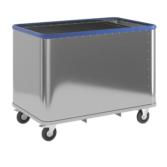 Chariot en aluminium avec fond à ressort – Gmöhling