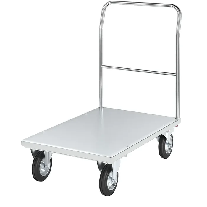 Chariot plate-forme galvanisé – eurokraft pro