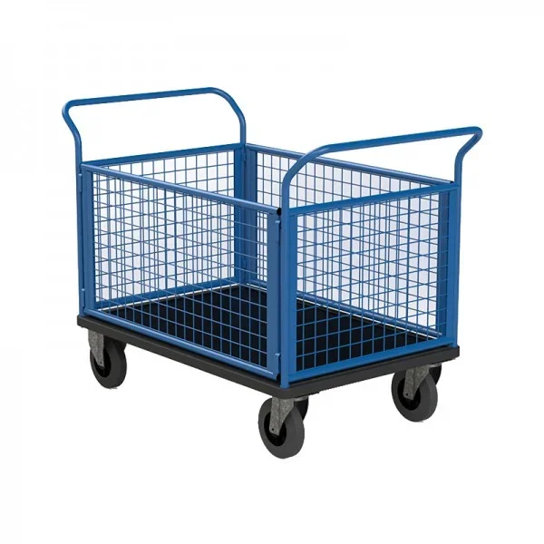 Chariots 4 c?t?s grillag?s – 300 kg