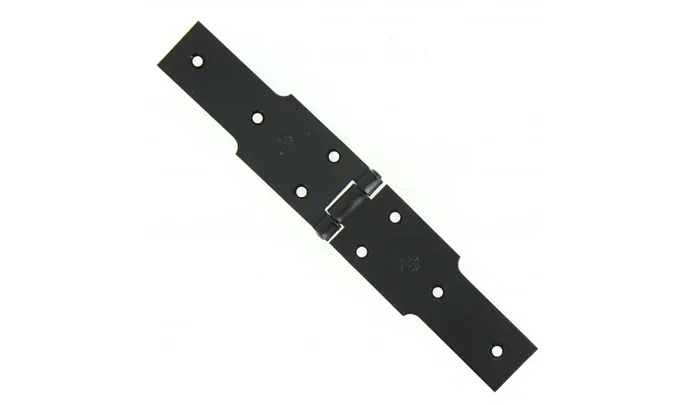 Charnière à Congés en Acier Noir – 50×3.5 mm – L140 mm + L140 mm – Ref 542370 – Industrielle de Sedan