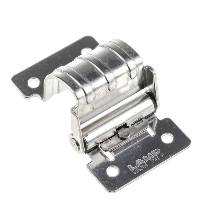 Charnière invisible en inox, 40mm x 67mm x 29.5mm