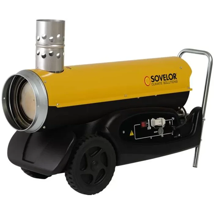 Chauffage air pulse mobile a combustion indirecte