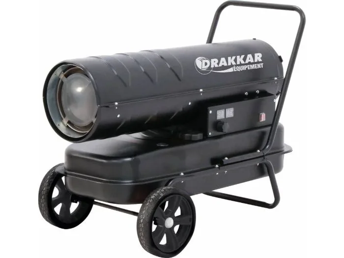 Chauffage air pulsé mobile fuel 30KW combustion indirecte DRAKKAR EQUIPEMENT 53230
