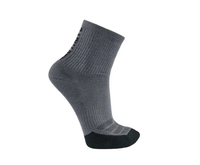 Chaussettes FORCE LOGO SHORT CREW (3PAIRES) Gris – CARHARTT – SS9933M