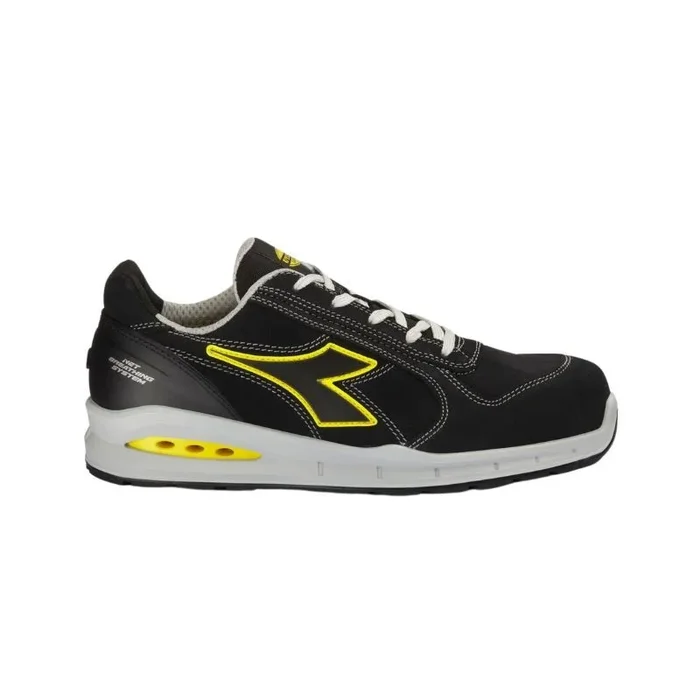 Chaussure de sécurité basse noire DIADORA UTILITY RUN NET AB LOW S3S FO SR – 181148C0200