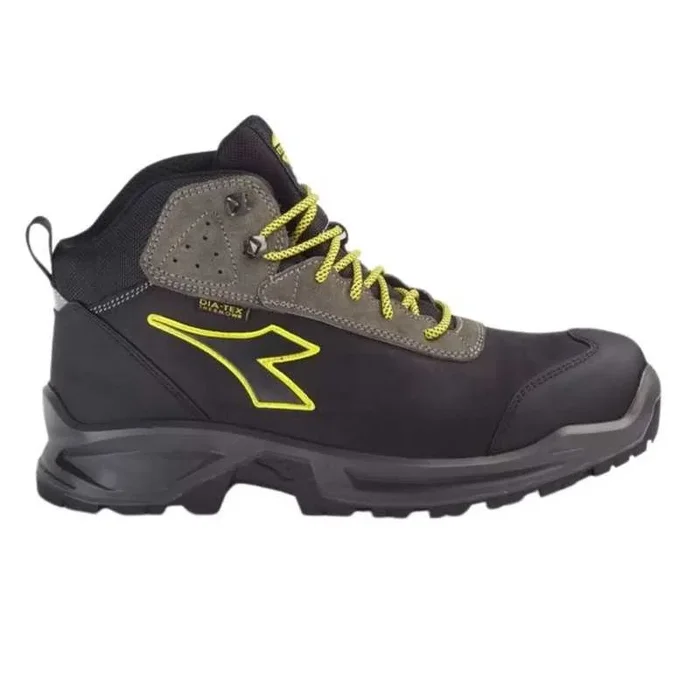Chaussure de securite haute Sport Diatex MID S3 WR CI SRC Gris/Noir