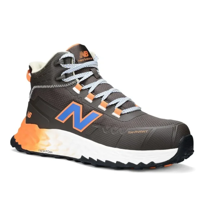 Chaussure de securite montante S3L SR Cremorne Chocolat/Orange