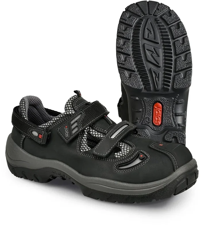 Chaussures de sécurité 3920A, T41 Unisexe, Noir, Gris