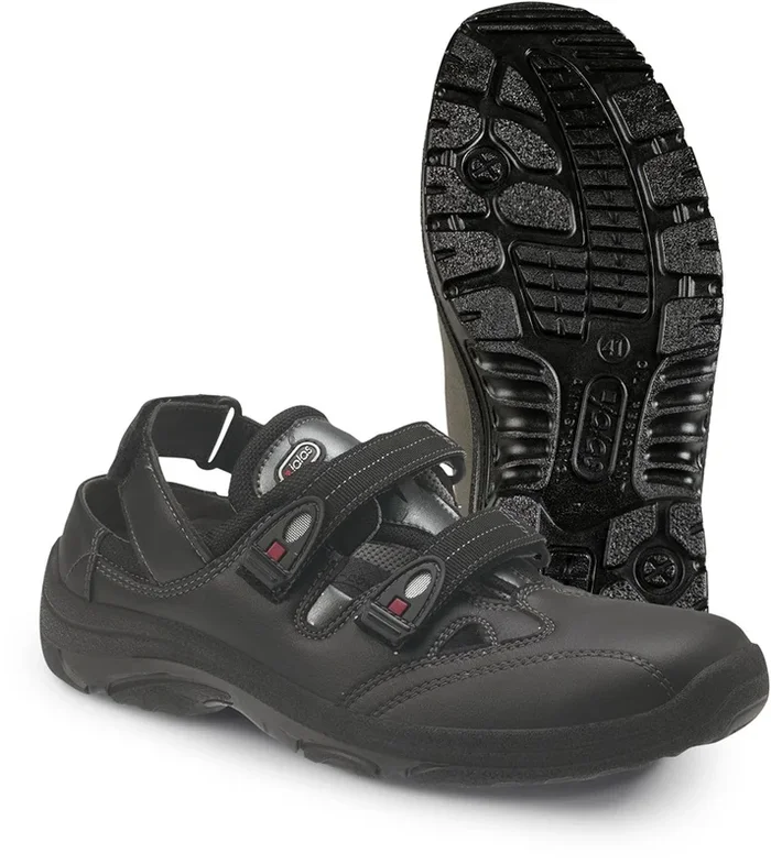Chaussures de sécurité 5042, T41 Unisexe, Noir, Gris