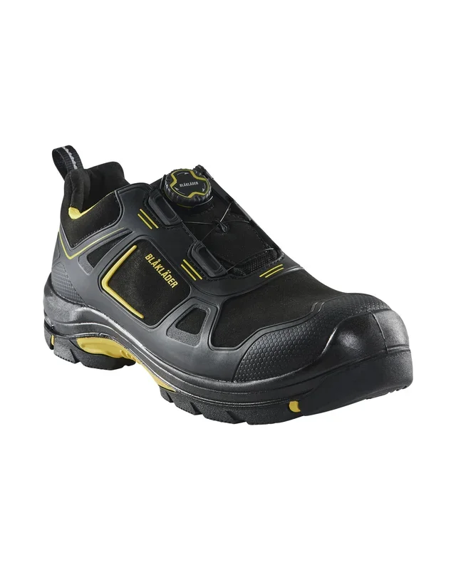 Chaussures de sécurité basses GECKO Blaklader 2471 Noir/Jaune Blaklader – 247100009935