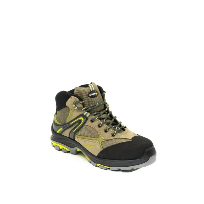Chaussures de sécurité hautes TRAIL HX GREEN S3 – Noir/vert BLG – GRISPORT – 73603