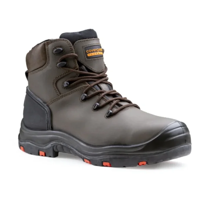 Chaussures hautes TOPAZ EH marron/noir S3 – COVERGUARD – 9TEEH