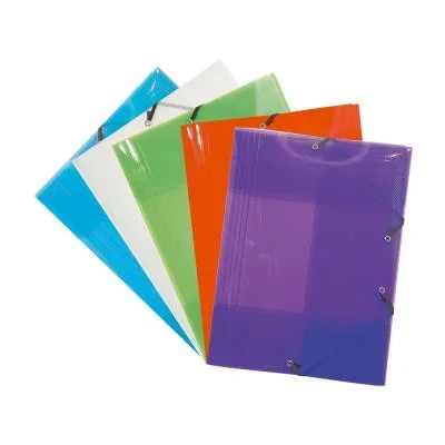 Chemise 3 rabats Exacompta Crystal colours – assortis