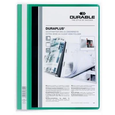 Chemise à lamelles Durable Duraplus en PVC – Vert
