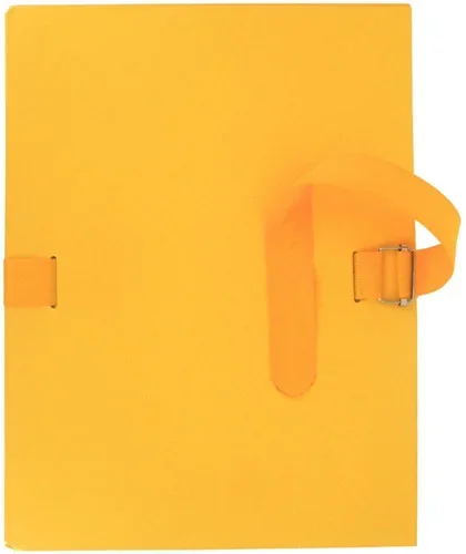 Chemise extensible à sangle qualité toilée format 24×32 cm jaune