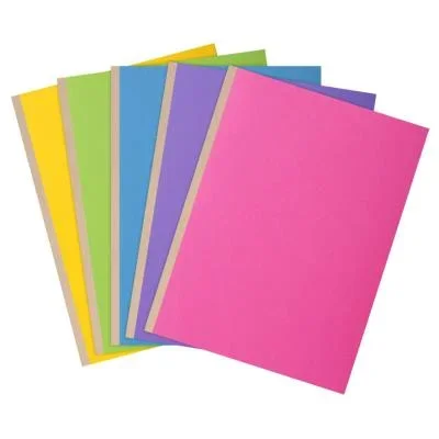 Chemises à soufflet Rock- Carte 320 g/m2 – Assortis Vif (paquet 10 unités)