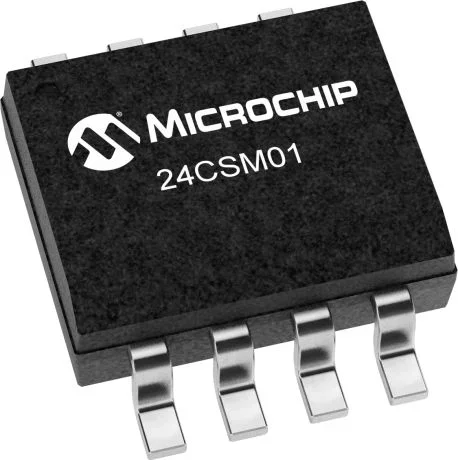Circuit EEPROM, 24CSM01-I/SN, 1Mbit, Série SOIC, 8 broches