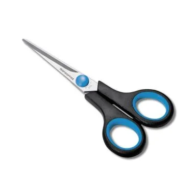 Ciseaux ambidextres Mondoffice Softgrip – bouts pointus – longueur 14 cm