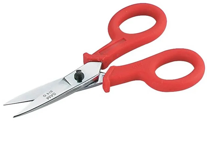 CISEAUX ELECTRICIEN BRANCHES SURMOULEES SAM OUTILLAGE – 374G