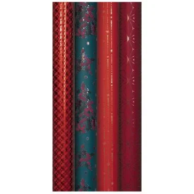 Clairefontaine Papier cadeau de Noël &lsquo;Velvet&rsquo;