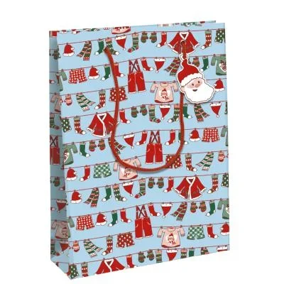Clairefontaine Sac cadeau de Noël &lsquo;Petit Papa Noël&rsquo;