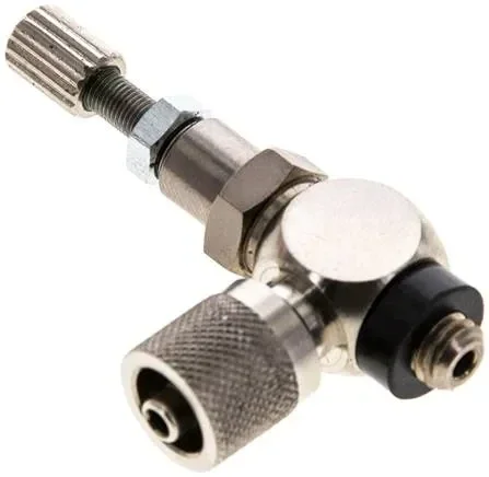Clapet anti-retour à étranglement M 5-4,3 x 3mm, régulateur d&rsquo;air (A)