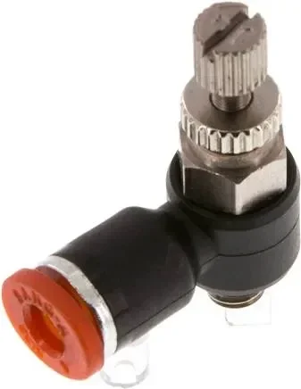Clapet anti-retour à papillon d’angle M 5-4 mm, régulation de l’air d’alimentation