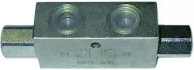Clapet anti retour double pilo te 3/8