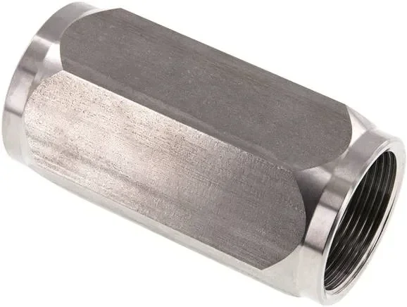 Clapet anti-retour hydraulique, G 1-1/2″, PN 250, acier inoxydable
