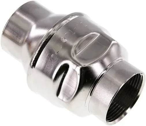 Clapet anti-retour (léger), G 1-1/2″, PN 16, 1.4301
