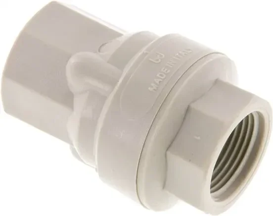 Clapet anti-retour (léger), G 3/4&Prime;, PN 6, polypropylène