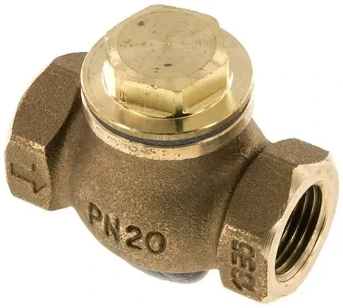 Clapet de retenue (lourd), G 1/2&Prime;, PN 20, bronze rouge