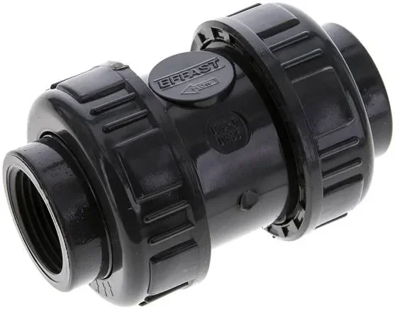 Clapet de retenue, PVC-U / EPDM, Rp 1
