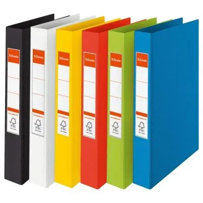 Classeur 4 anneaux Vivida – dos 4 cm – polypropylène – coloris assortis
