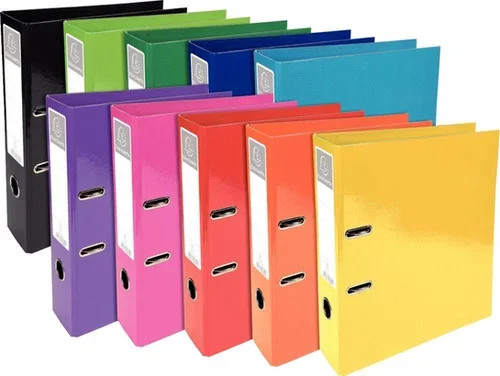 Classeur à levier pour format A4 dos 7 cm coloris assortis