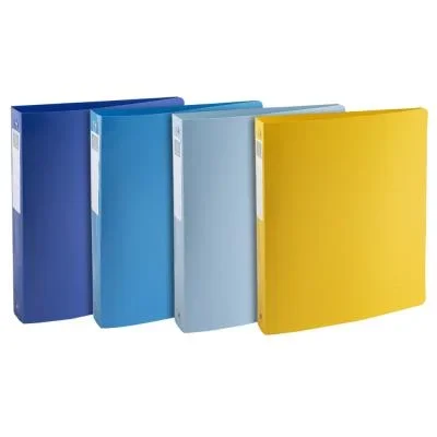 Classeur souple 4 anneaux 30 mm Exacompta BeeBlue A4 polypro recyclé – Dos 2 cm – Assortis