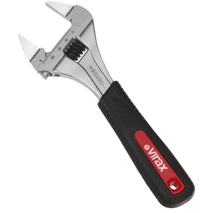 Cle a molette 8 » a mors extra fins VIRAX – 017052