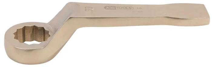 Clé à œillet à frapper contre-coudée BRONZEplus 50mm, 320mm KS TOOLS – 963.7841