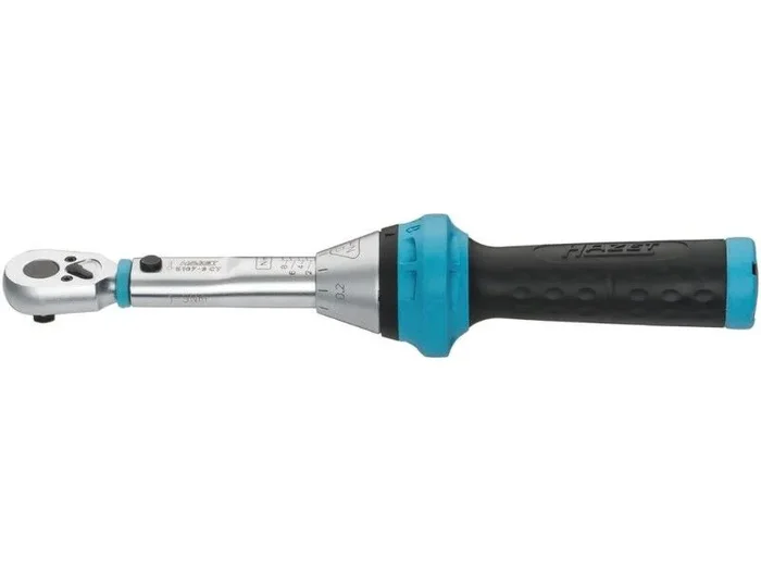 Clé dynamométrique HAZET réversible 1/4″ 1 à 9Nm – HZ218875