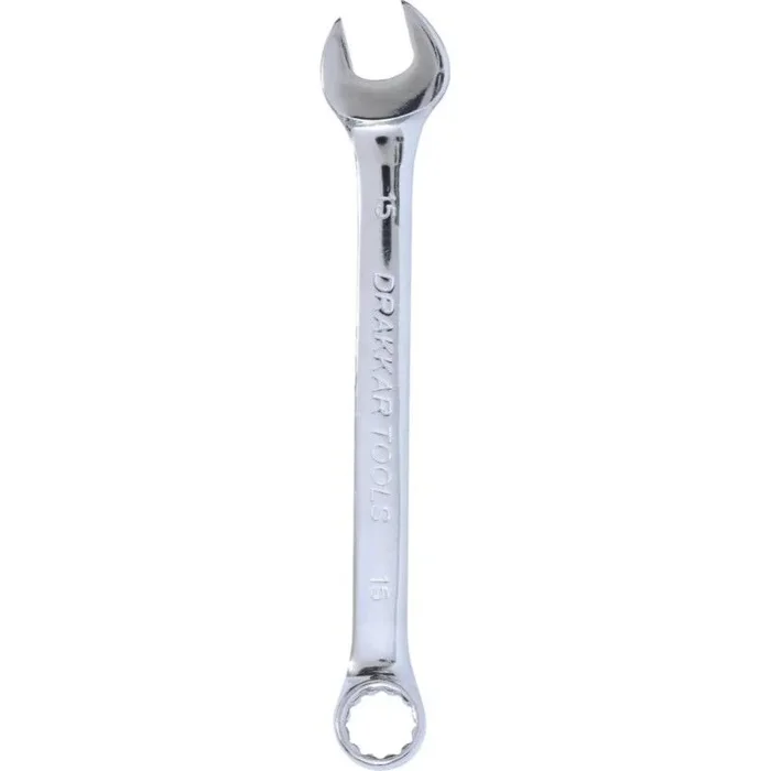 Cle mixte 15mm /carte dt full polish DRAKKAR TOOLS – 13873