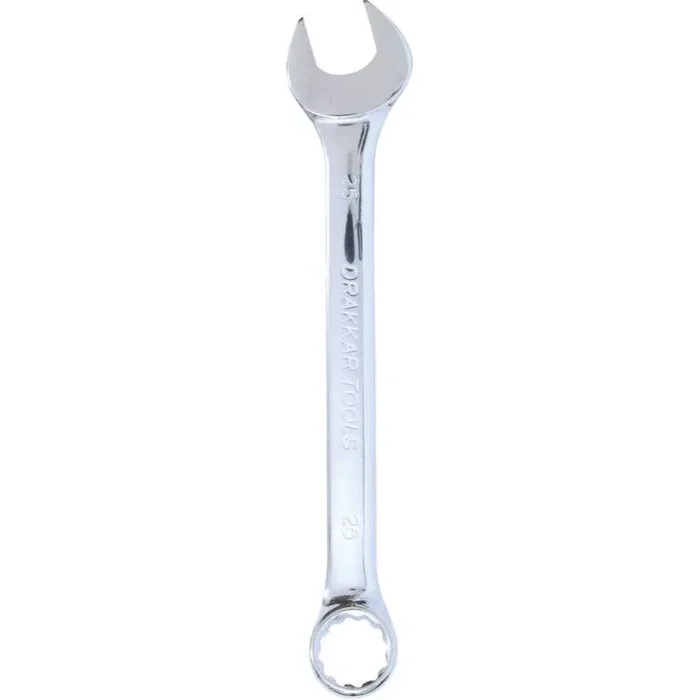 Cle mixte 25mm /carte dt full polish DRAKKAR TOOLS – 13893