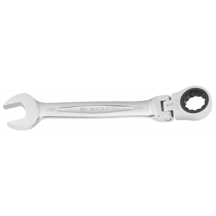 Clé mixte à cliquet 467F Facom en Acier au chrome-vanadium