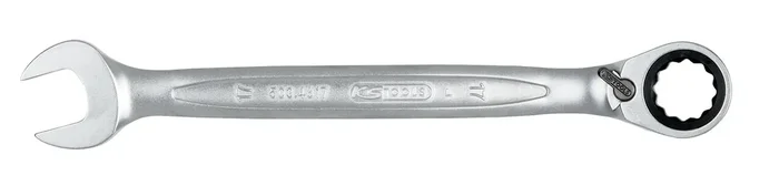 Clé mixte à cliquet réversible GEARplus®, 17 mm KS TOOLS – 503.4617