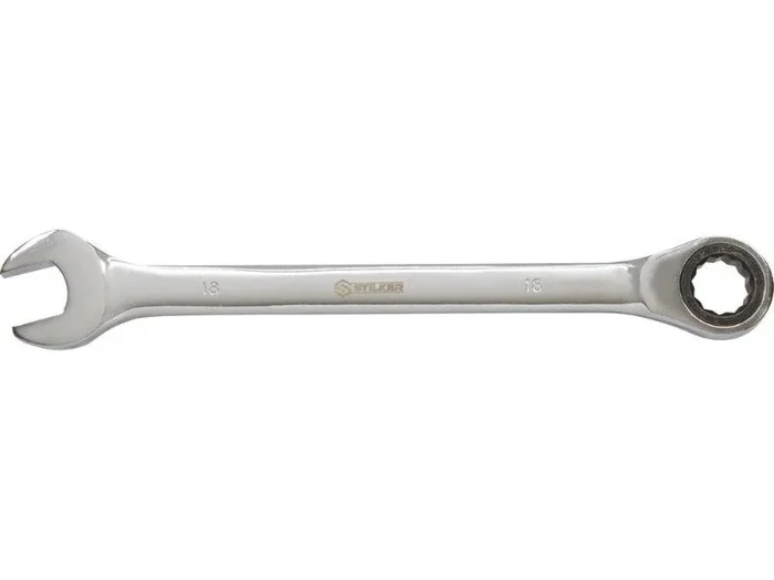 Clé mixte droite à cliquet 72 dents STILKER – 68762