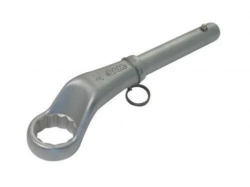 Cle polygonale c-coudee gros effort 41 mm avec clip inox fme SAM OUTILLAGE – 10941FME