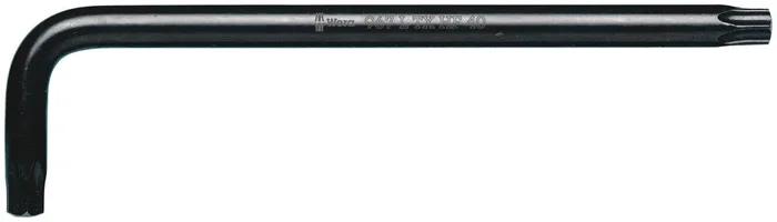 Clés mâles coudées avec fonction de retenue, BlackLaser 967 L TORX HF 8 WERA – 05024160001