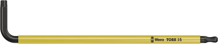 Clés mâles coudées TORX® BO Multicolour, BlackLaser 967 SPKL BO TORX 15 WERA – 05024353001
