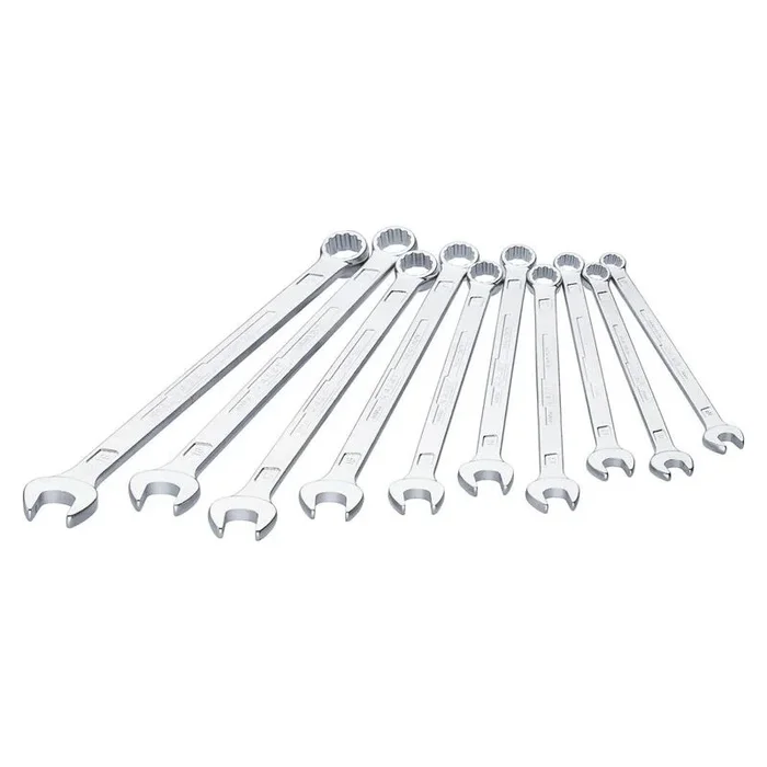 CLÉS MIXTES DE 10 A 19MM TÈTE POLIE – 10PC – HAZET – HZ218424