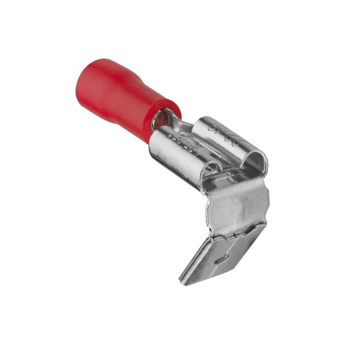 CLIPS MALE/FEMELLE PRE-ISOLE 6.3X0.8 MM ROUGE SACHET DE 10 – DEBFLEX – 711055